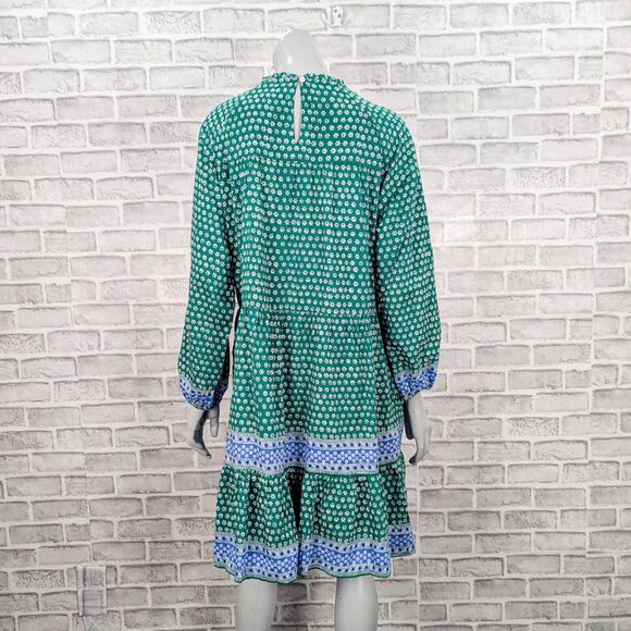 Trovata Bird of Paradis Women's Abigail Short Dress in Floral Heirloom size L - Picture 4 of 9